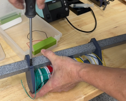 Adding spools to the rod